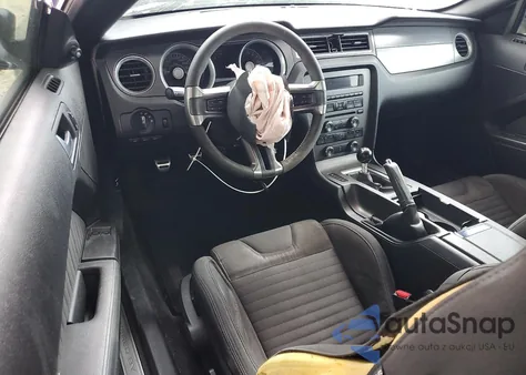 2012 Ford Mustang Boss 302 z USA, uszkodzony, nr VIN 1ZVBP8CUXC5272402